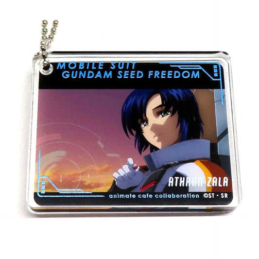 Athrun Zala Side View Mobile Suit Gundam SEED FREEDOM animatecafe CoLotta Trading Acrylic Plate Keychain Vol.2 [USED]