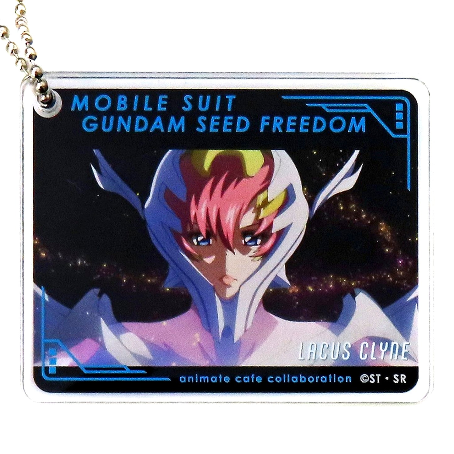Lacus Clyne Pilot Mobile Suit Gundam SEED FREEDOM animatecafe CoLotta Trading Acrylic Plate Keychain Vol.2 [USED]