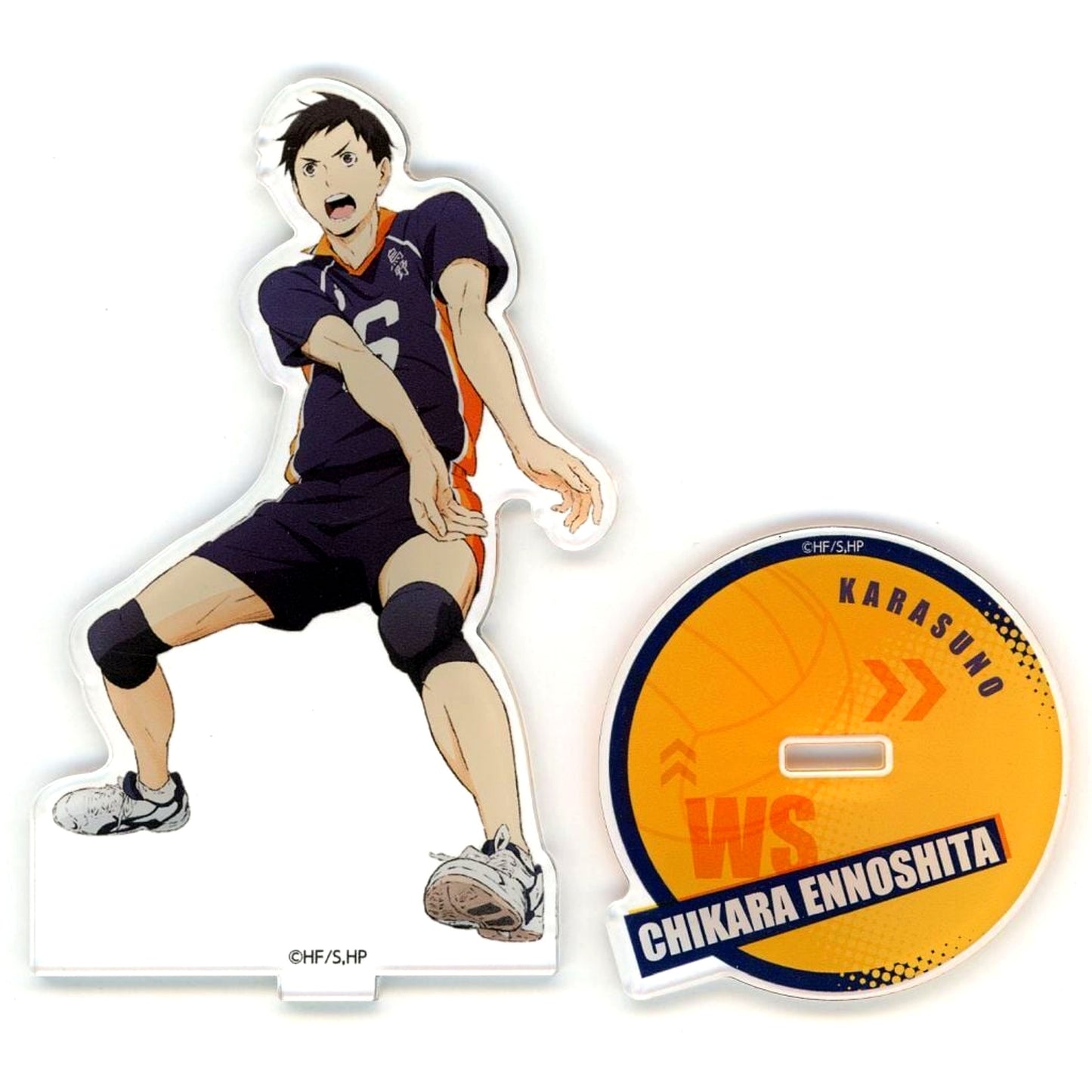 Chikara Ennoshita Receive Haikyu!! National Expedition Pop-up Store Acrylic Stand [USED]