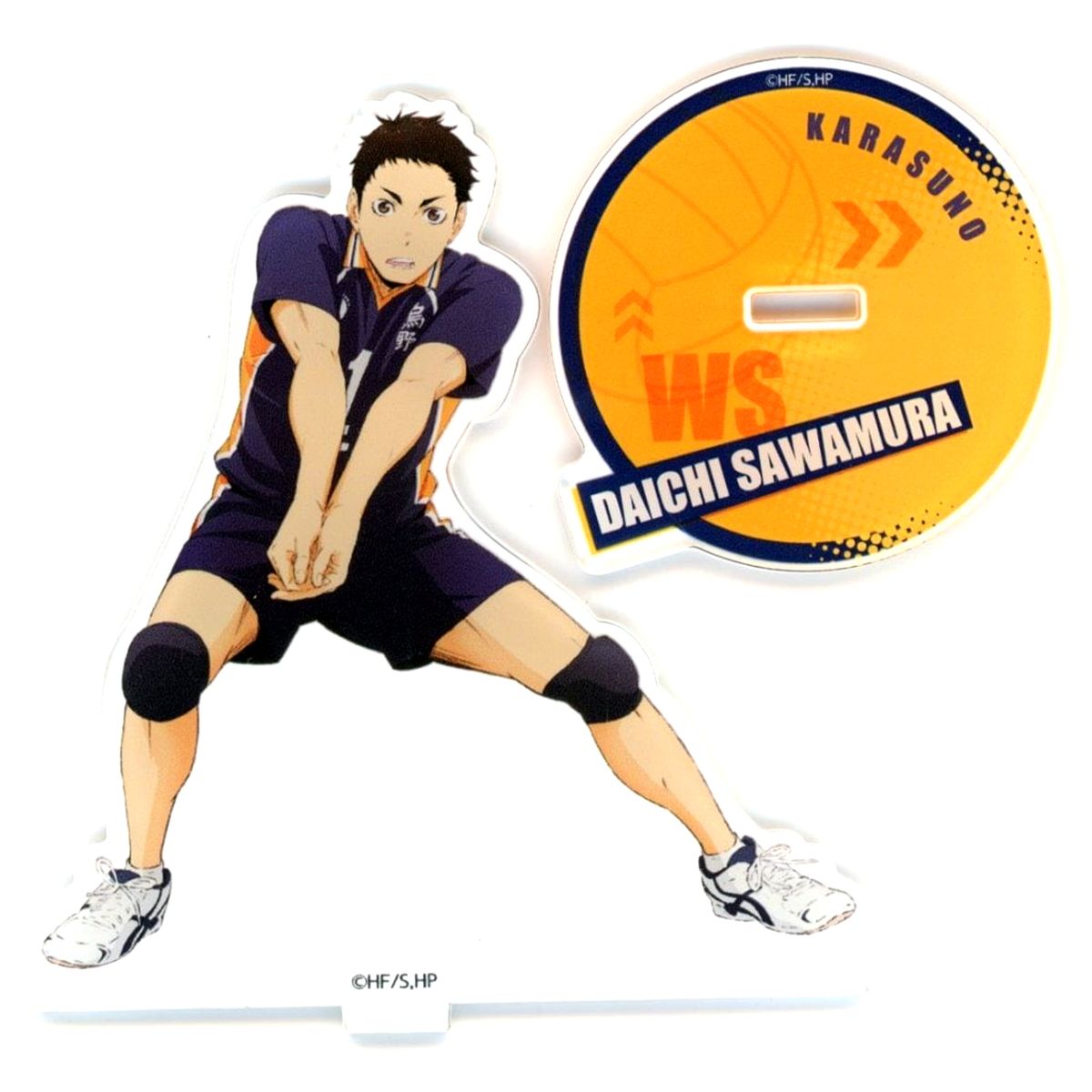 Daichi Sawamura Receiving Acrylic Stand Haikyu!! Nationwide Expedition Pop up Store [USED]