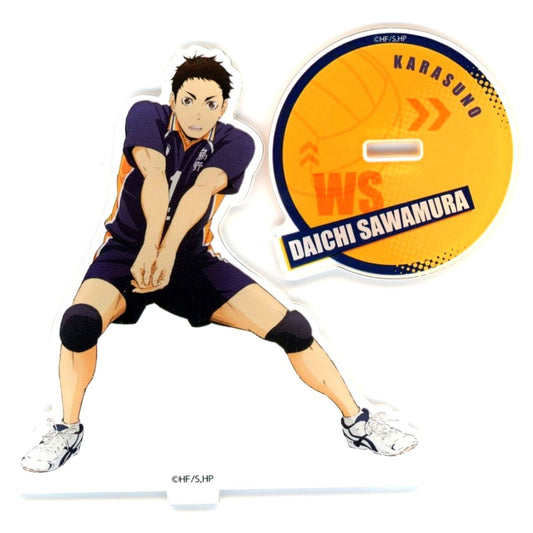 Daichi Sawamura Receiving Acrylic Stand Haikyu!! Nationwide Expedition Pop up Store [USED]