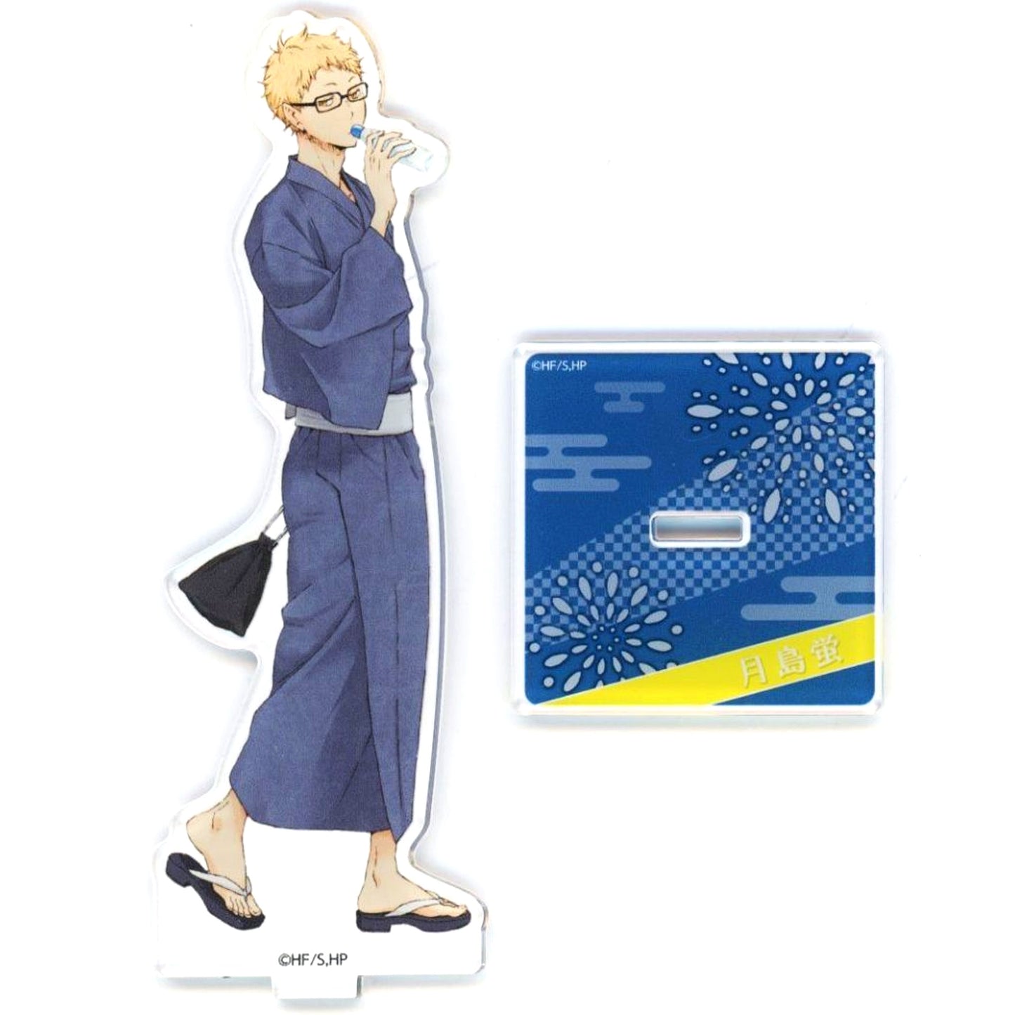 Kei Tsukishima - Yukata Acrylic Stand Haikyu!! National Expedition Pop-up Store [USED]