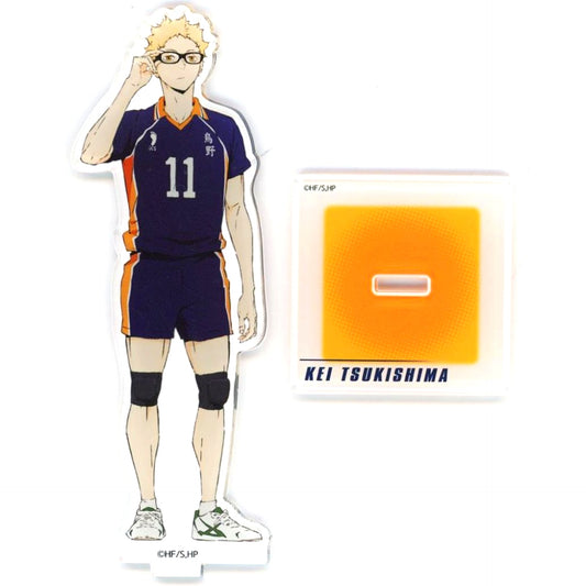 Kei Tsukishima - Uniform / Standing Pose Acrylic Stand Haikyu!! National Expedition Pop-up Store [USED]