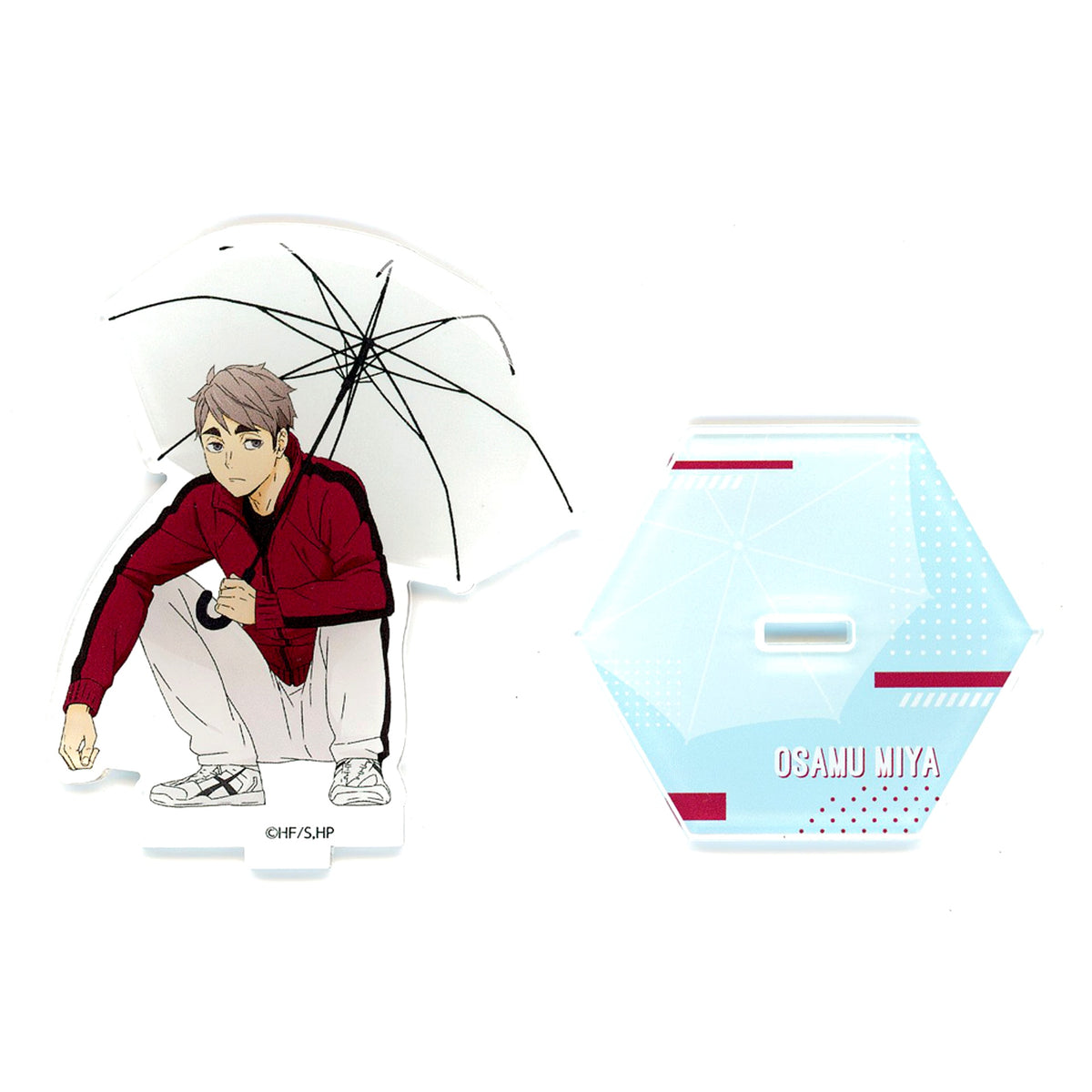 Osamu Miya Umbrella Haikyu!! National Expedition Pop-up Store Acrylic Stand [USED]