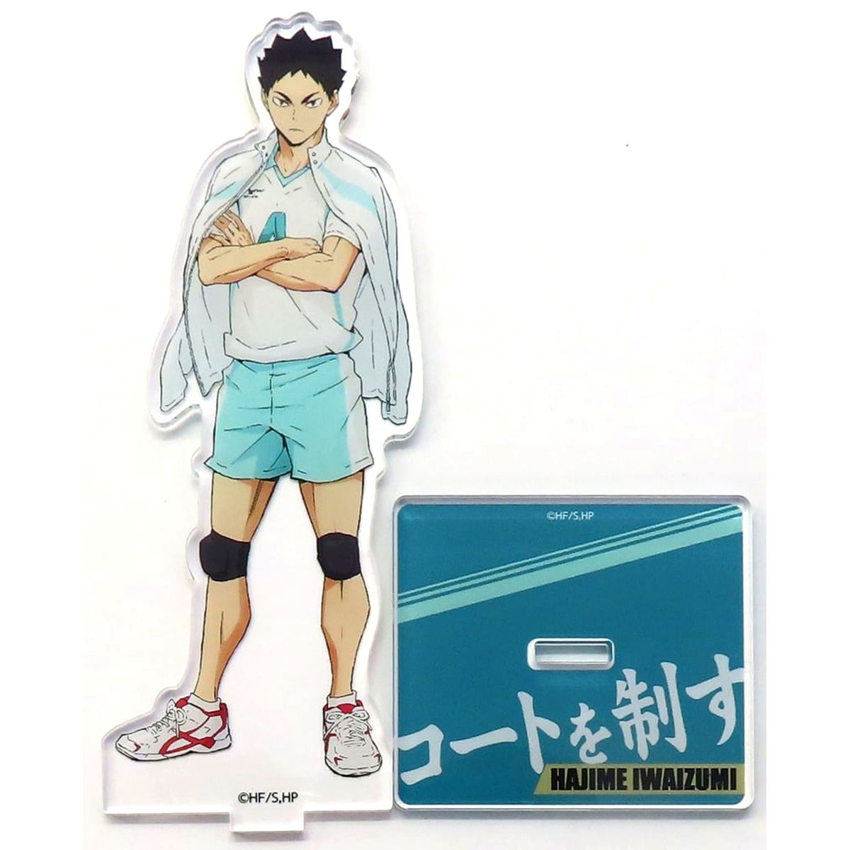 Hajime Iwaizumi Conquering the Court Acrylic Stand Haikyu!! Nationwide Expedition Pop up Store [USED]