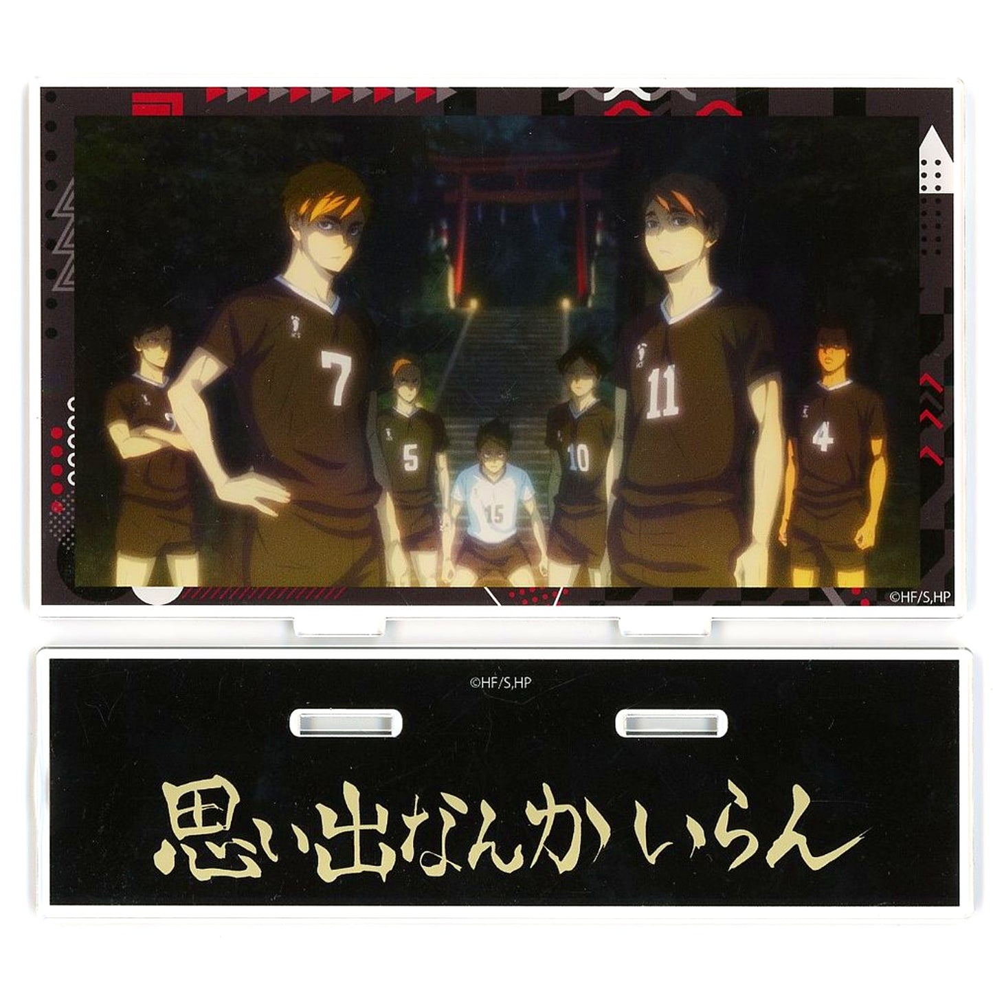 Inarizaki High School Acrylic Plate Stand Haikyu!! National Expedition Pop-up Store [USED]