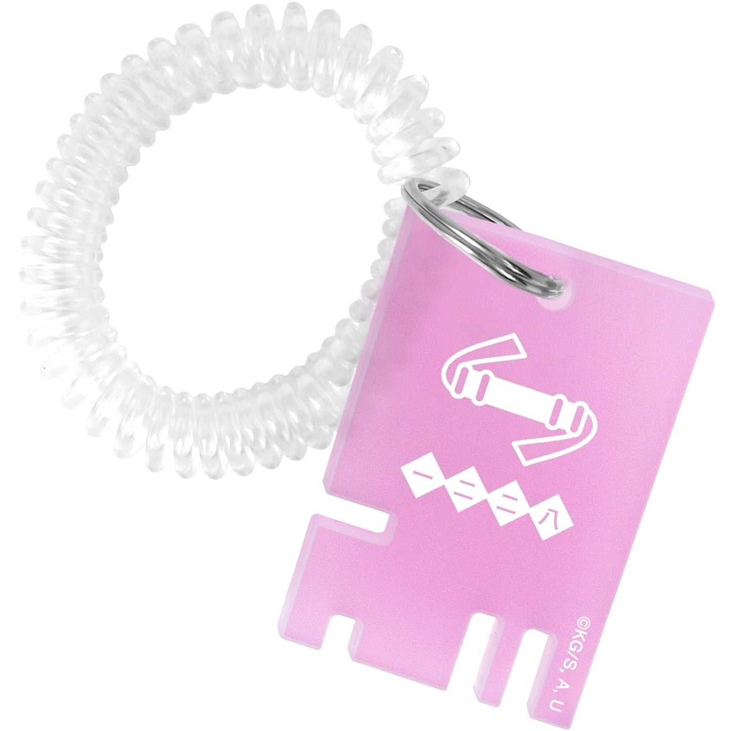 Nezuko Kamado Demon Slayer Kimetsu no Yaiba Locker Key Style Acrylic Keychain [USED]