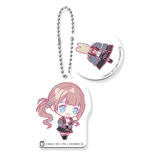Hatsune Miku: Colorful Stage! X Sanrio Characters Honami Mochizuki Chestnut Cream Capsule Mini Character W Keychain Collection Vol.1 Keychains [USED]