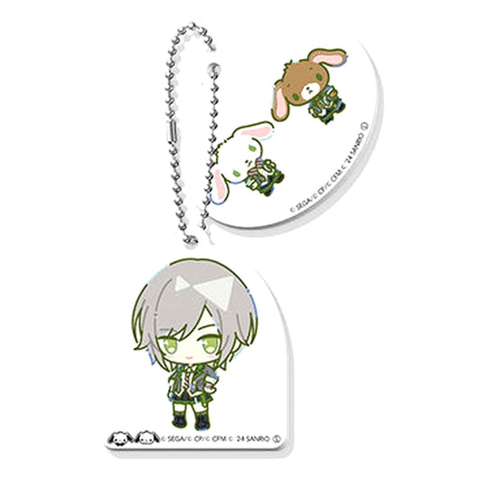 Hatsune Miku: Colorful Stage! X Sanrio Characters Shiho Hinomori Sugar Bunnies Capsule Mini Character W Keychain Collection Vol.1 Keychains [USED]