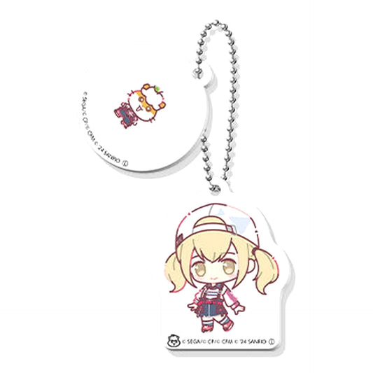 Hatsune Miku: Colorful Stage! X Sanrio Characters Kohane Azusawa Coro Coro Kuririn Capsule Mini Character W Keychain Collection Vol.1 Keychains [USED]