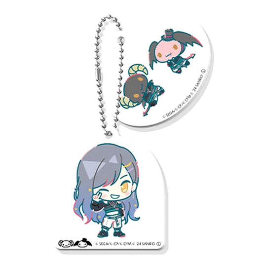 Hatsune Miku: Colorful Stage! X Sanrio Characters An Shiraishi Lloromannic Capsule Mini Character W Keychain Collection Vol.1 Keychains [USED]