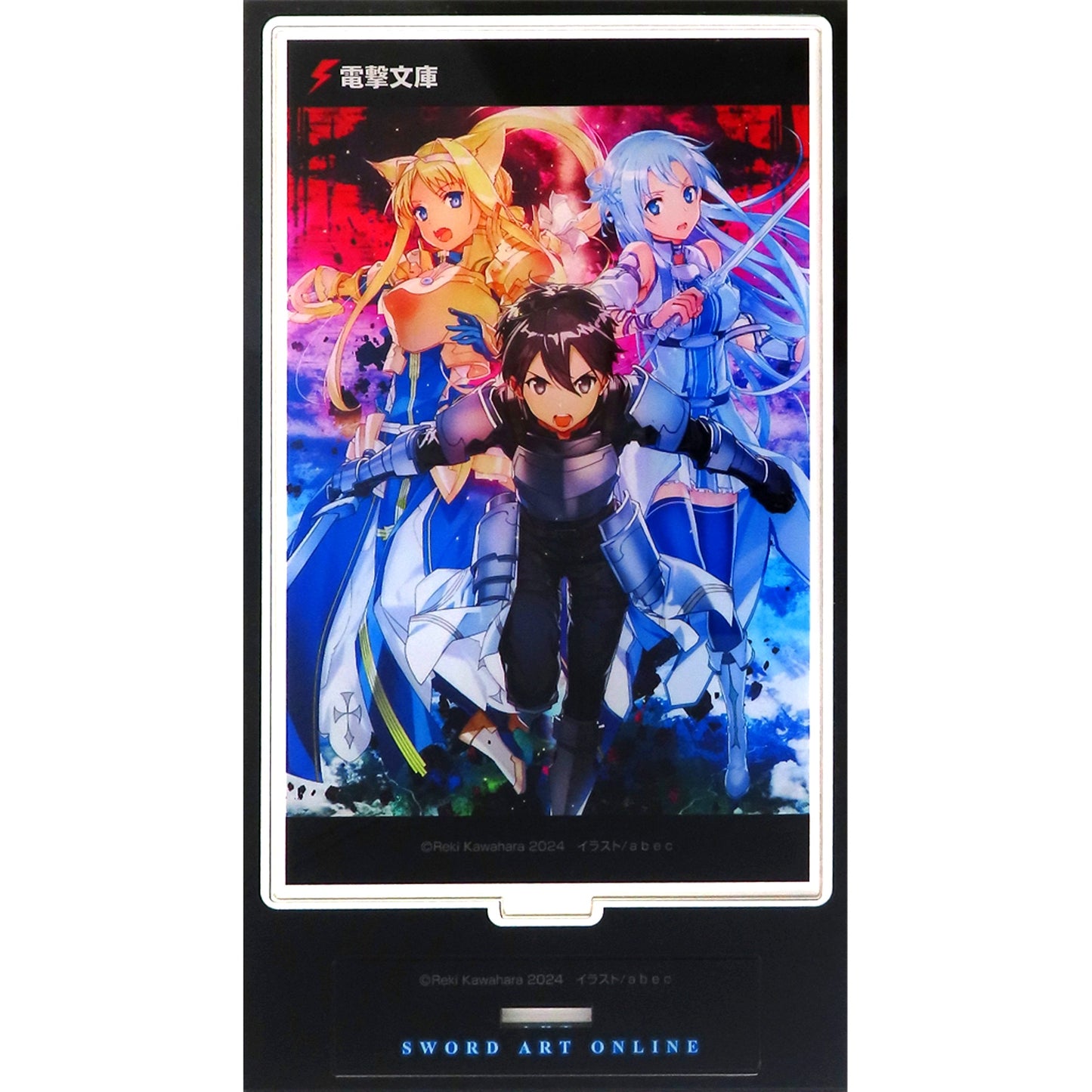 Group Acrylic Stand Bundle Bonus for Light Novel Sword Art Online Unital Ring VII Vol. 28 Animate Limited Set [USED]