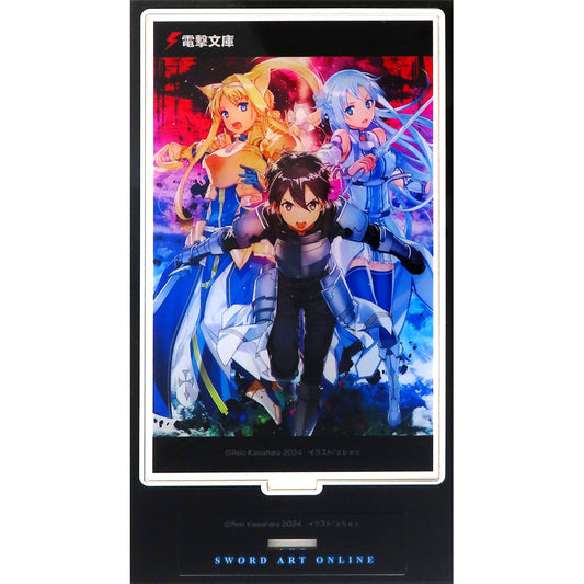 Group Acrylic Stand Bundle Bonus for Light Novel Sword Art Online Unital Ring VII Vol. 28 Animate Limited Set [USED]