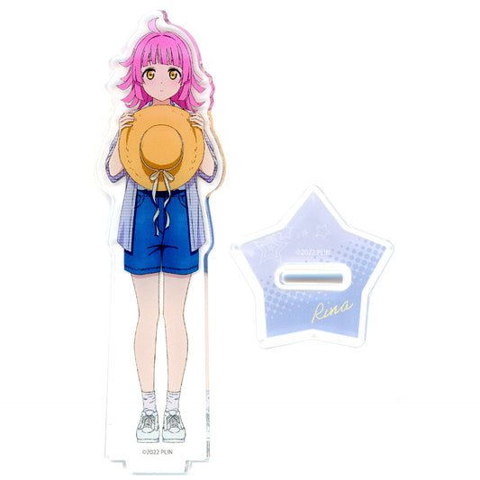 Rina Tennoji C-10 Prize Acrylic Stand DMM Scratch! Love Live! Nijigasaki High School Idol Club [USED]