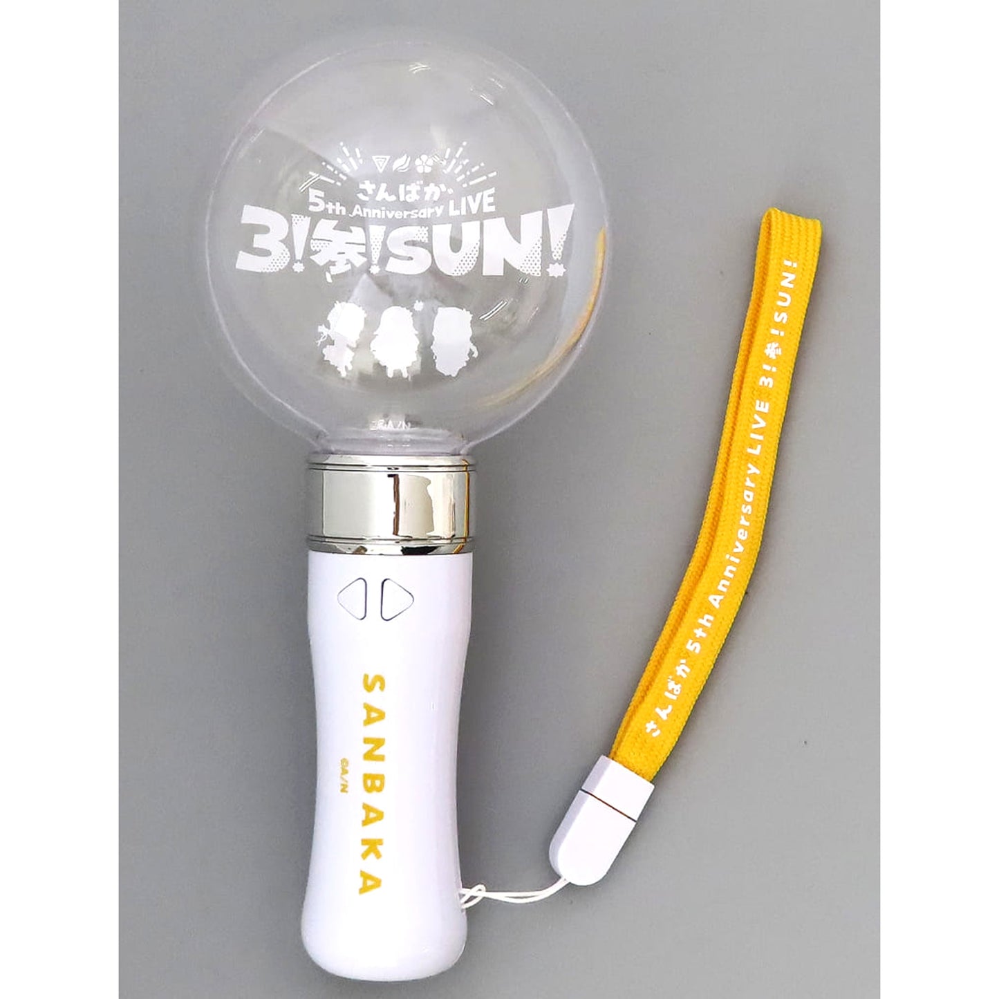 VTuber Nijisanji Event Logo Penlight Sanbaka 5th Anniversary Live 3! San! Sun! Exclusive [USED]