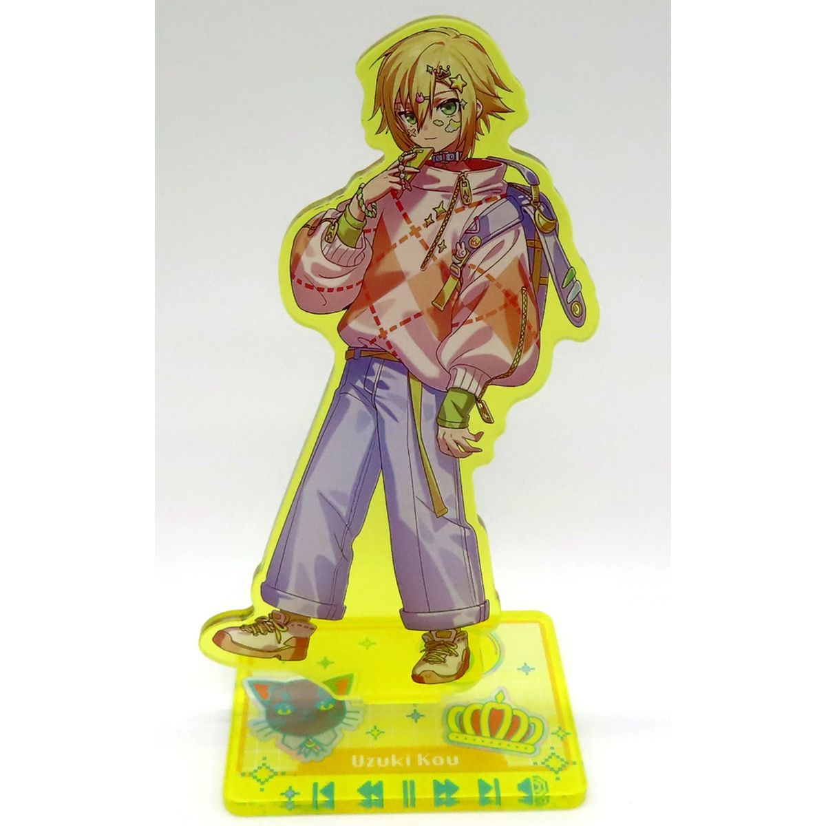 Uzuki Kou Acrylic Stand Virtual YouTuber Nijisanji Nijisanji Decora Mode [USED]