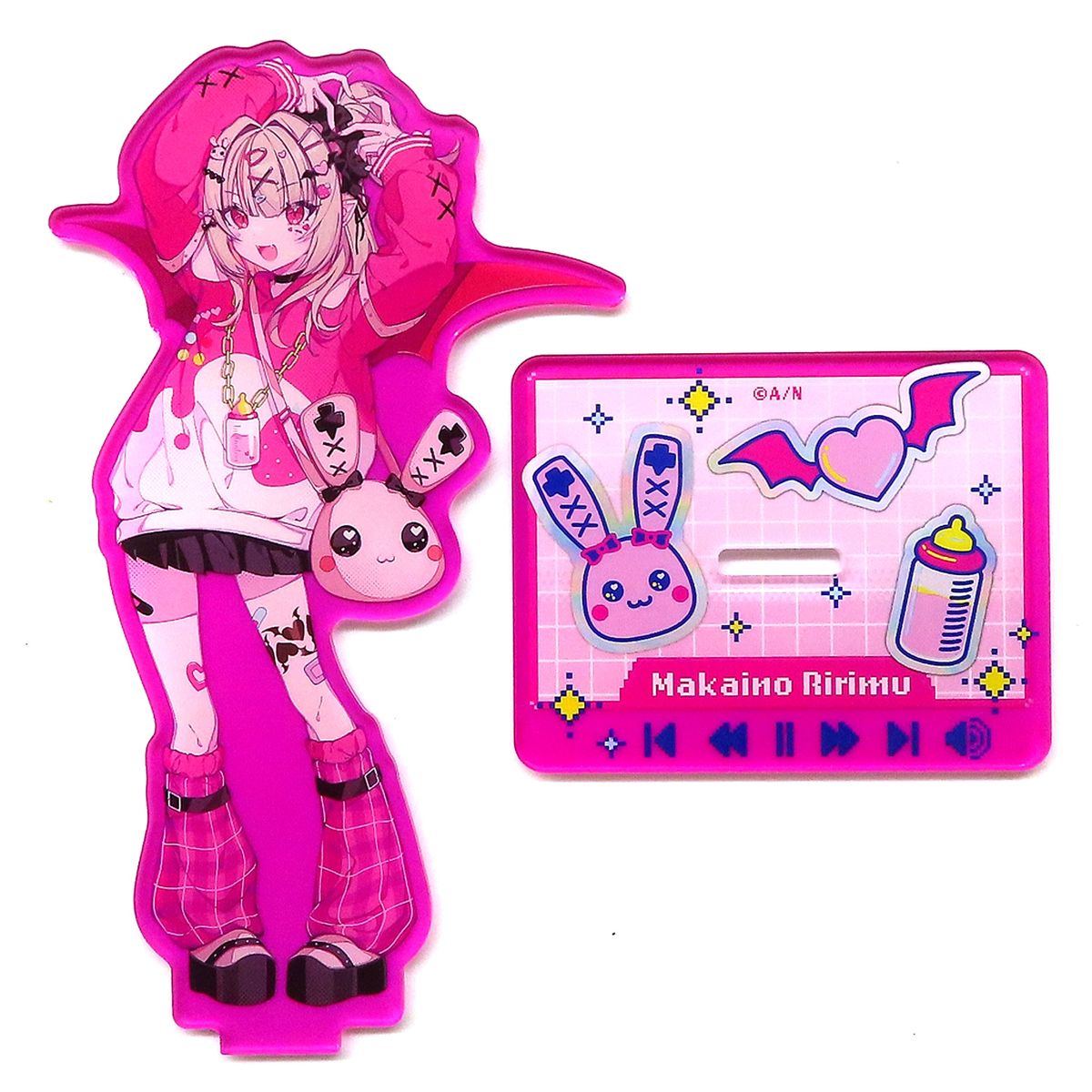 Makaino Ririmu Acrylic Stand Virtual YouTuber Nijisanji Nijisanji Decora Mode [USED]
