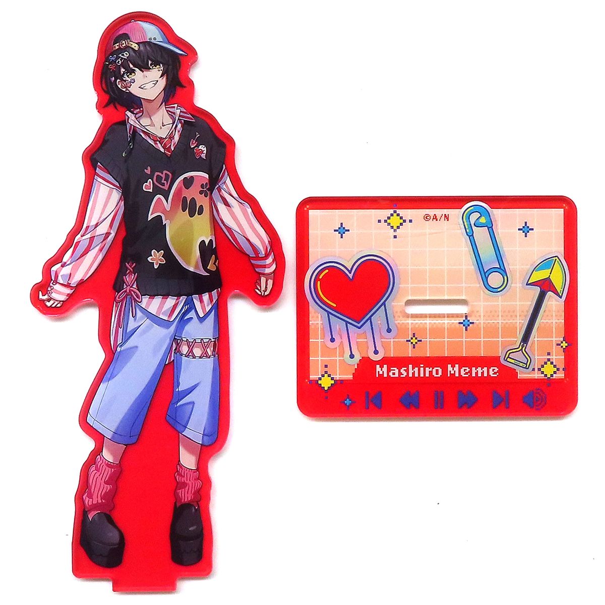 Mashiro Acrylic Stand Virtual YouTuber Nijisanji Decora Mode [USED]