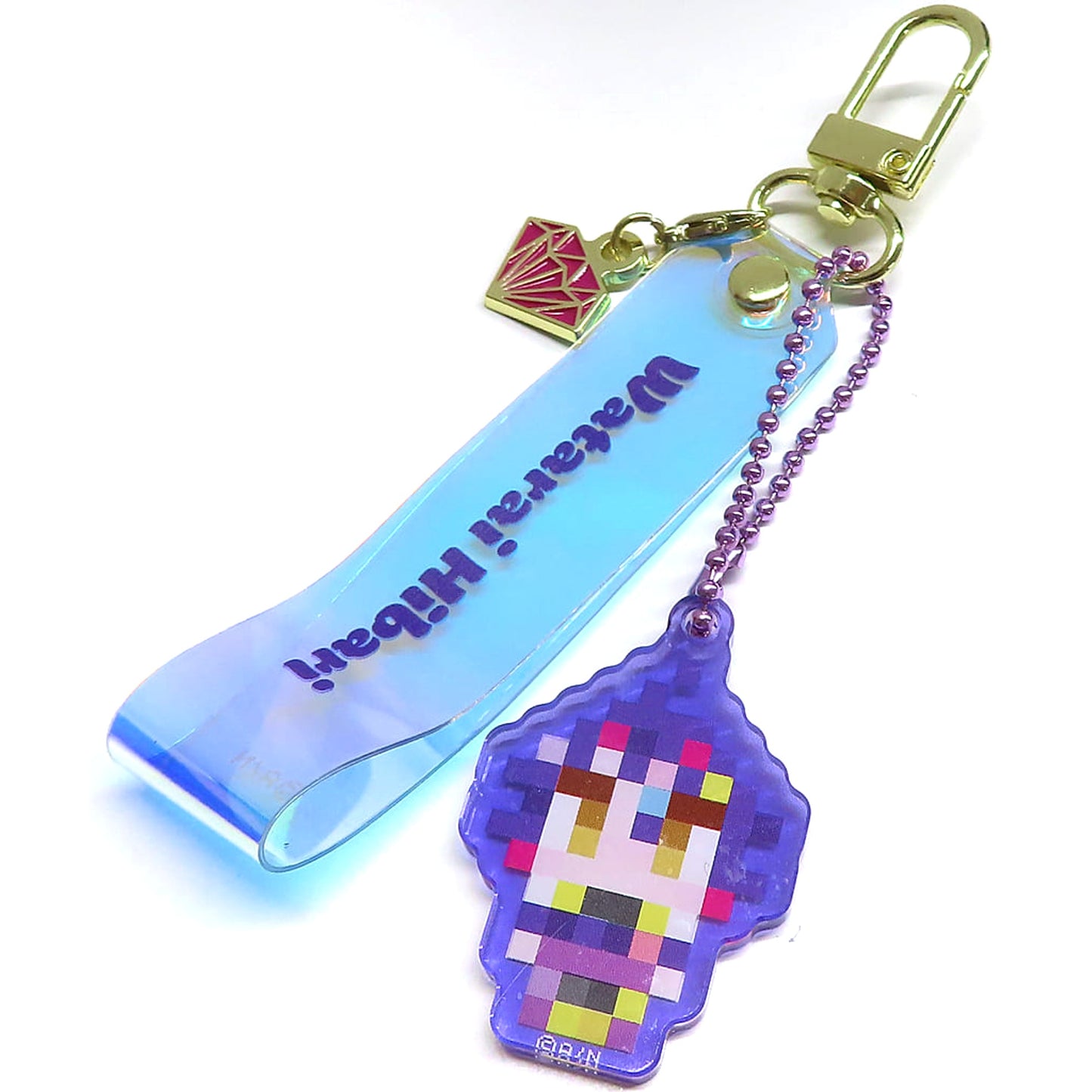 VTuber Nijisanji Watarai Hibari Motif Charm Nijisanji Decora Mode Charm [USED]