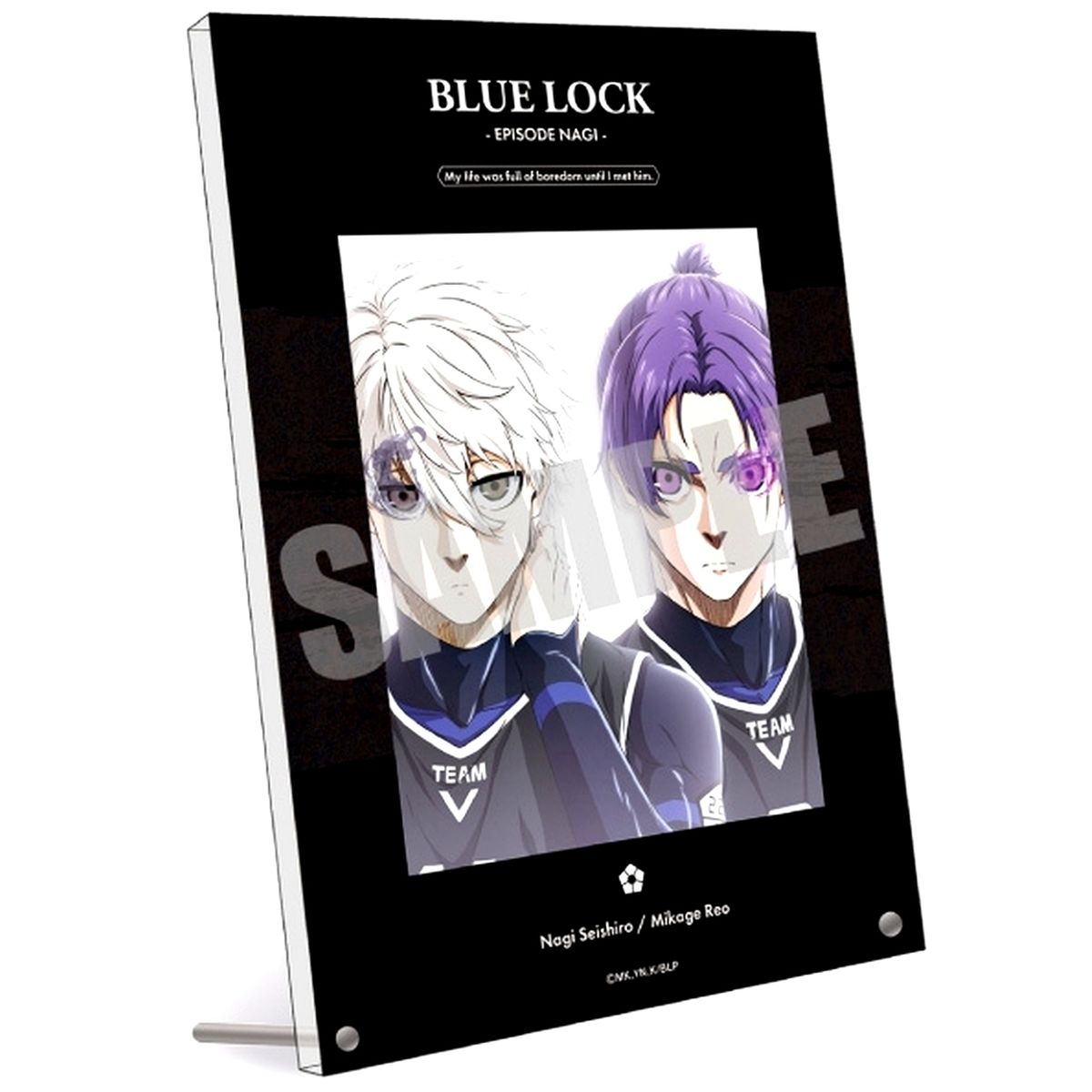Seishiro Nagi & Reo Mikage Teaser Visual Ver. Acrylic Art Board Blue Lock [USED]
