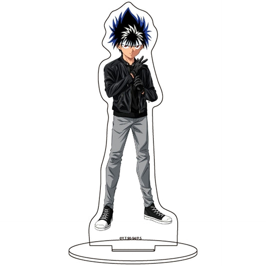 Hiei 54 Riders Jacket Ver. Illustration Acrylic Stand Yu Yu Hakusho [USED]