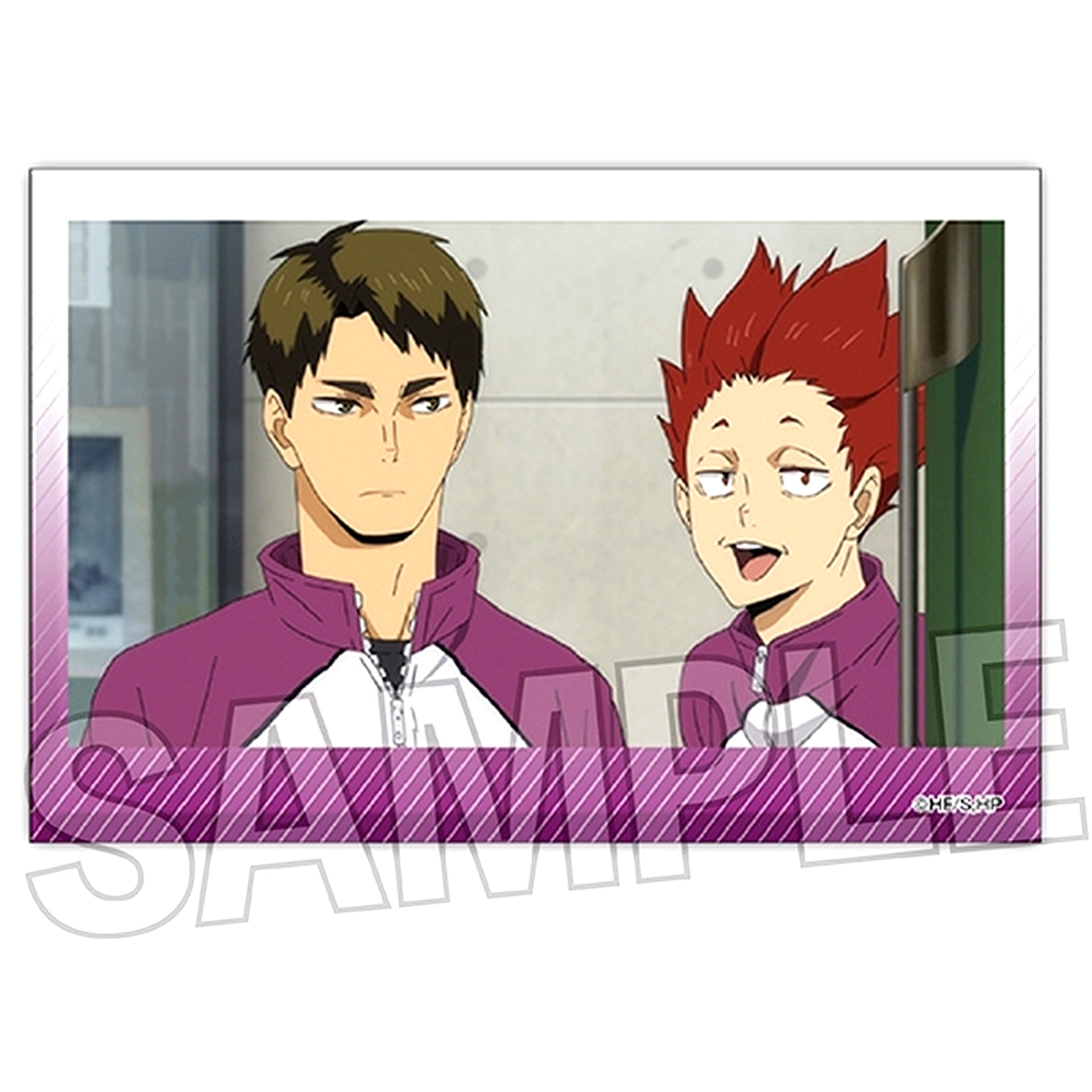 1. Wakatoshi Ushijima & Satori Tendo Tsumi Tsumi Block Vol.5 Haikyu!! [USED]
