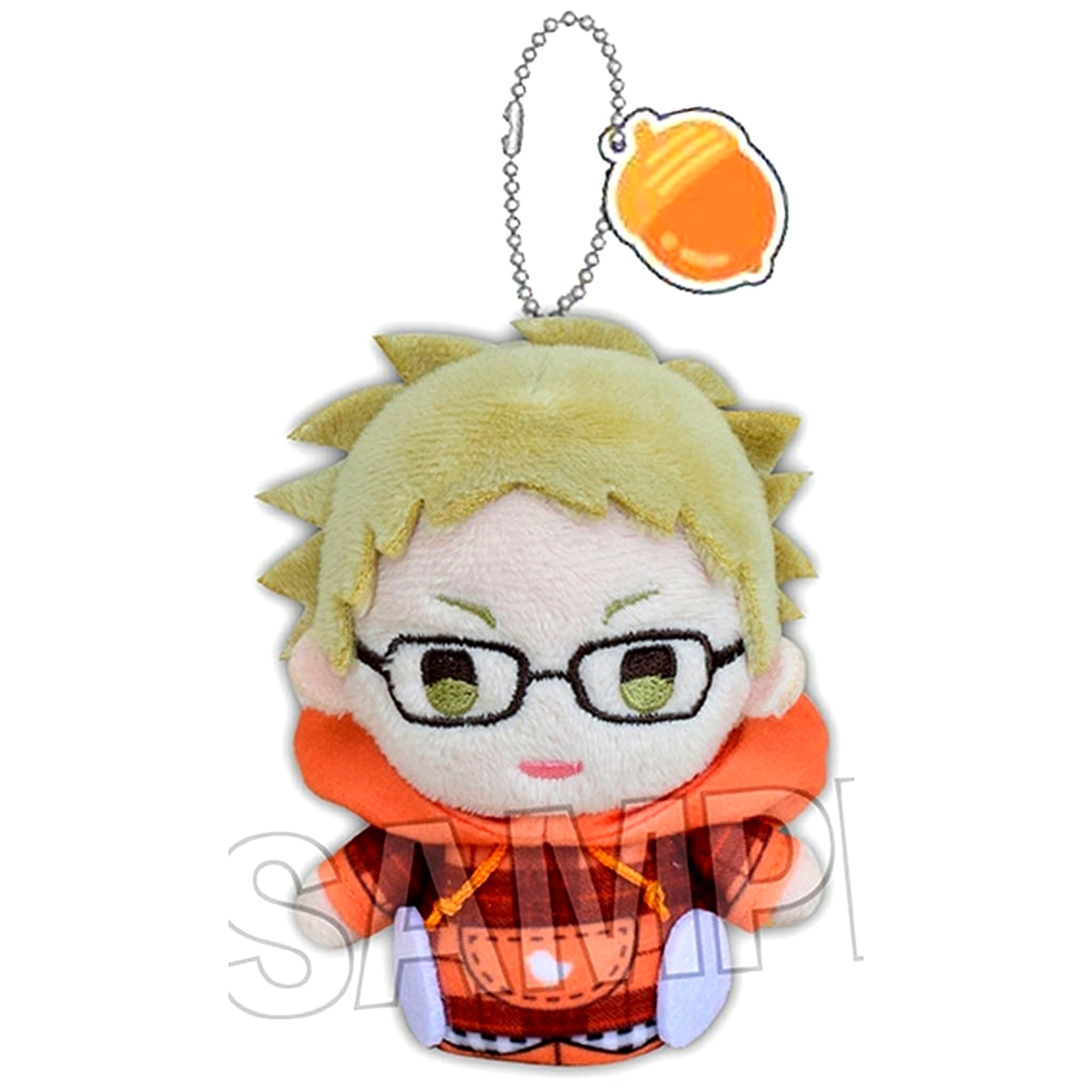 Kei Tsukishima Haikyu!! Yubi no Ue Series Finger Puppet Check Hoodie Ver [USED]