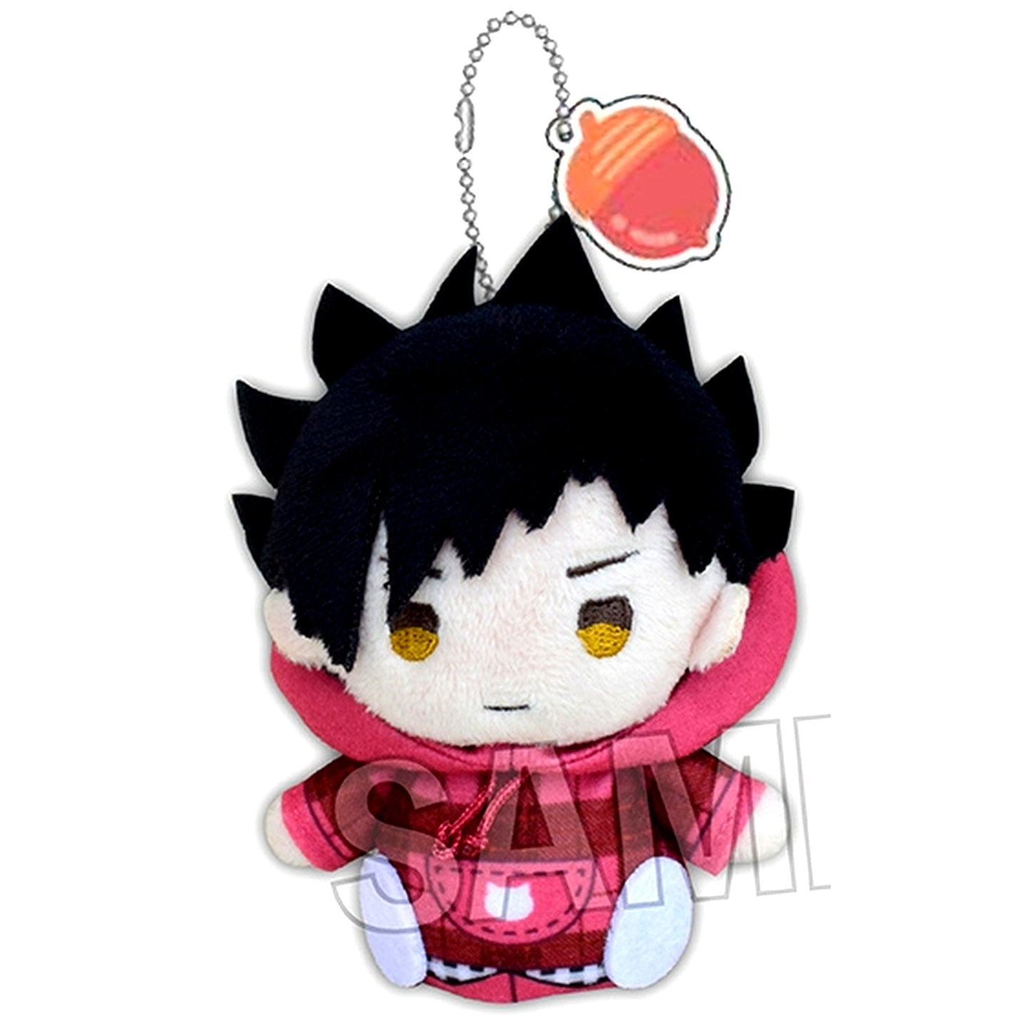 Tetsuro Kuroo Haikyu!! Yubi no Ue Series Finger Mascot Check Hoodie Ver [USED]