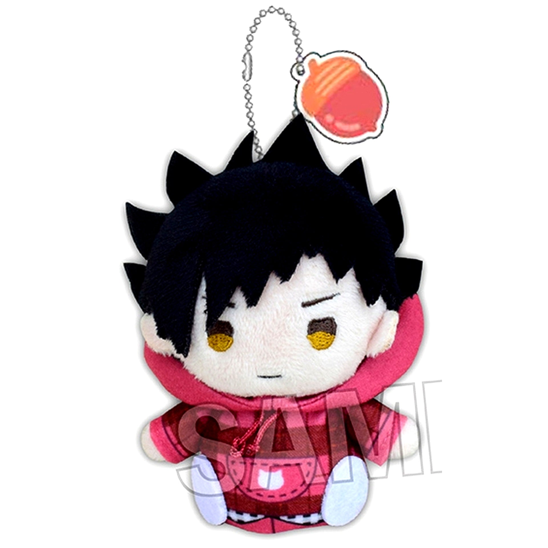 Tetsuro Kuroo Haikyu!! Yubi no Ue Series Finger Mascot Check Hoodie Ver [USED]