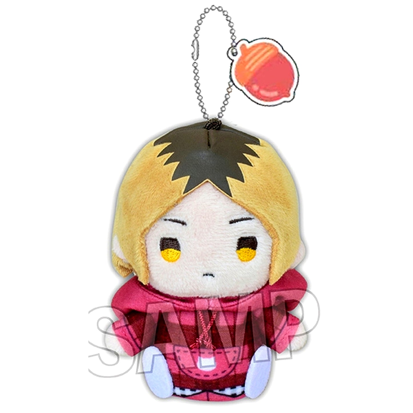 Kenma Kozume Yubi no Ue Series Check Hoodie Ver Haikyu!! Finger Mascot [USED]