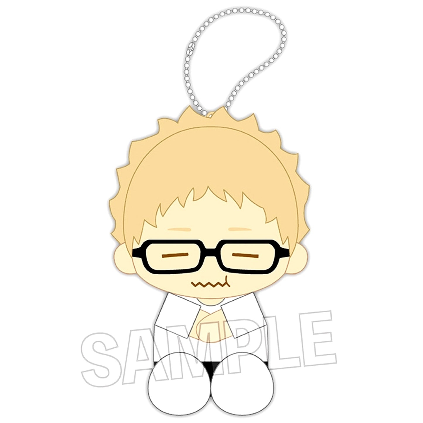 Kei Tsukishima Haikyu!! Suwa Nui Manpuku ver. Sitting Plush [USED]