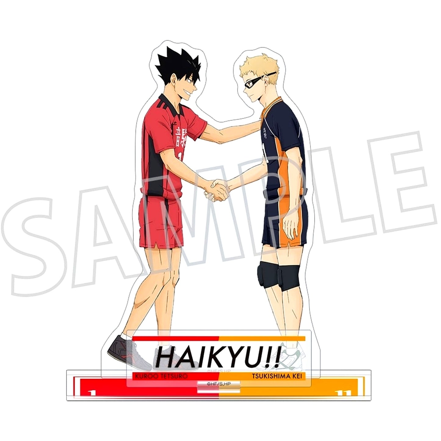 Kei Tsukishima & Tetsuro Kuroo Acrylic Stand Haikyu!! [USED]