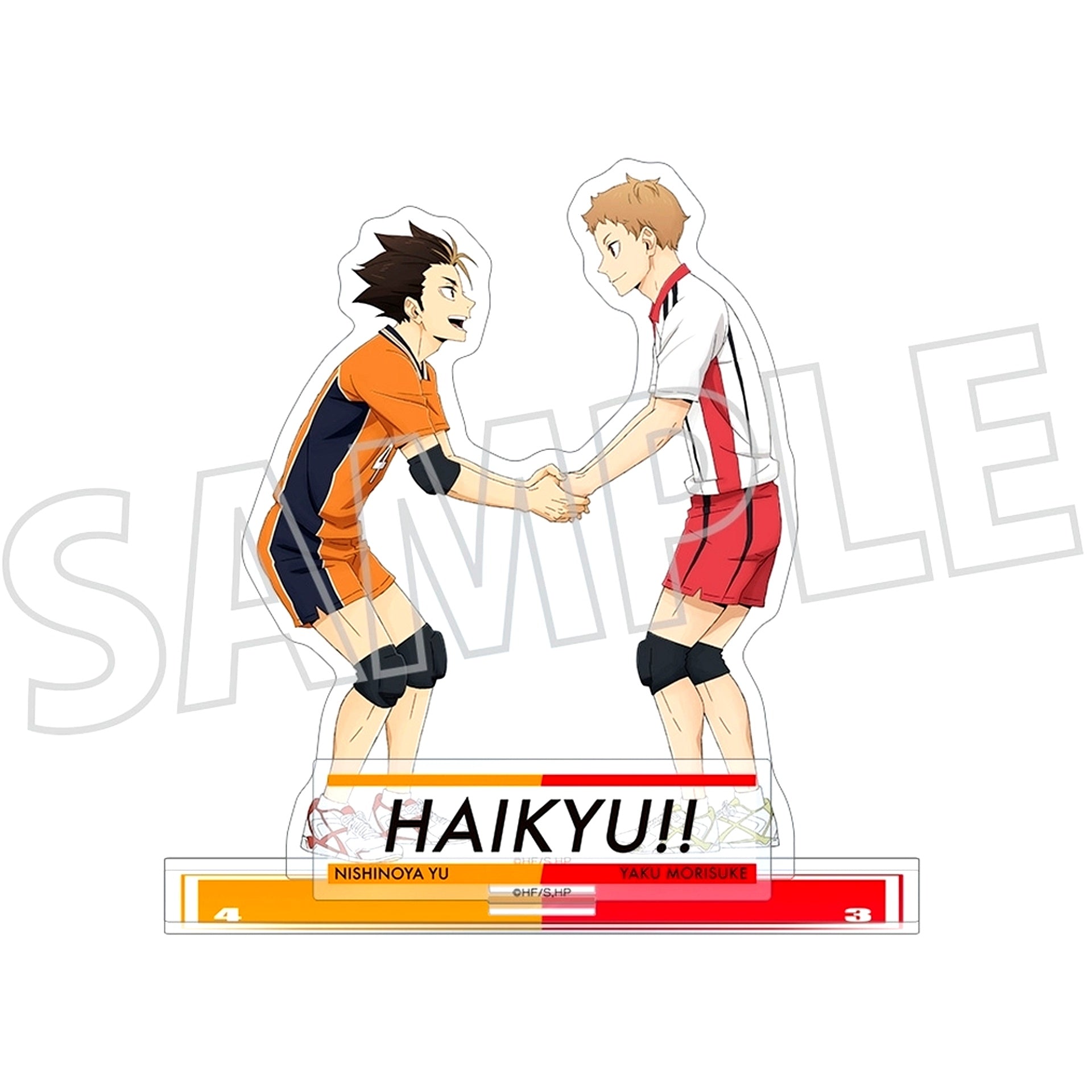 Yuu Nishinoya & Morisuke Yaku Haikyu!! Acrylic Stand [USED]