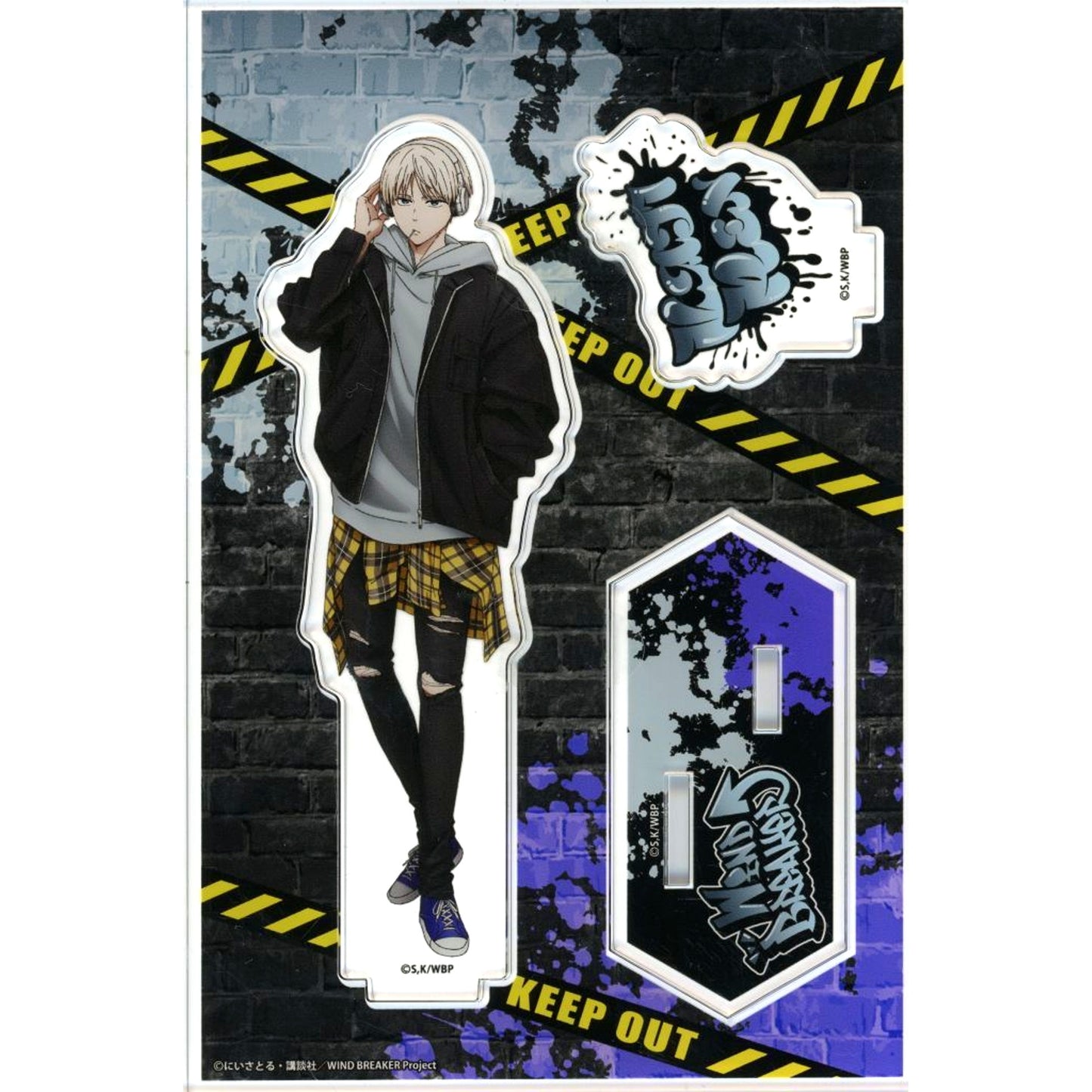 Ren Kaji Street Ver. Wind Breaker POP UP STORE in Shibuya DISP!!! Acrylic Stand [USED]