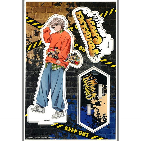 Choji Tomiyama Street Ver. Wind Breaker POP UP STORE in Shibuya DISP!!! Acrylic Stand [USED]