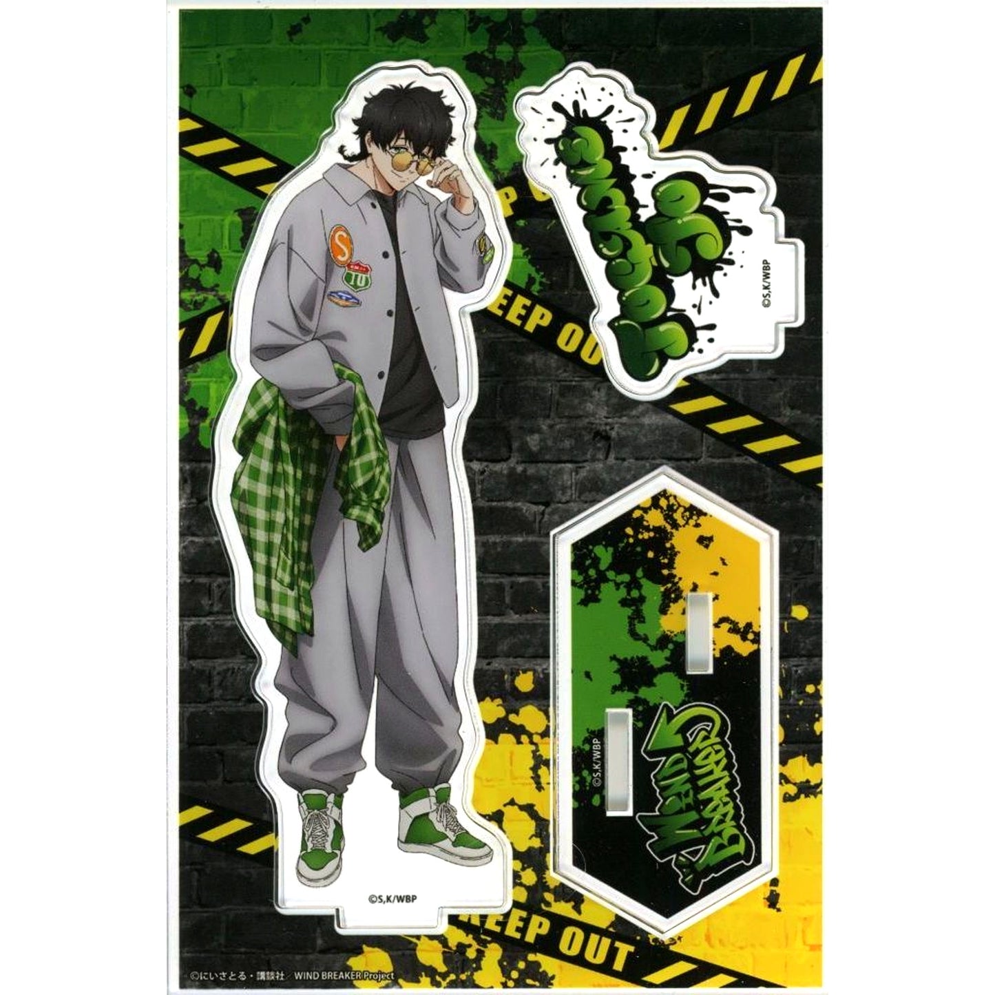 Jo Togame Street Ver. Wind Breaker POP UP STORE in Shibuya DISP!!! Acrylic Stand [USED]