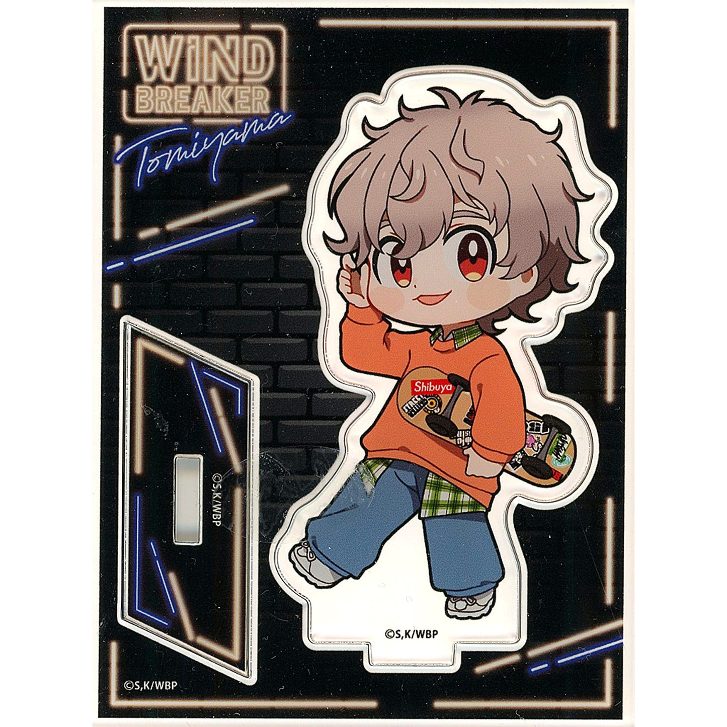 Choji Tomiyama Mini Character Street Ver. WIND BREAKER POP UP STORE in Shibuya DISP!!! Acrylic Stand [USED]
