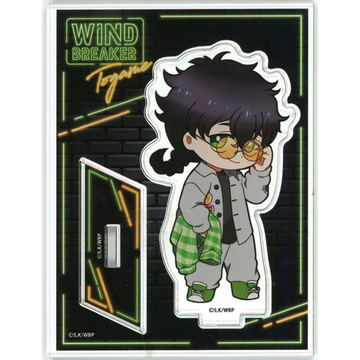 Jo Togame Mini Character Street Ver. Acrylic Stand Wind Breaker POP UP Shibuya DISP [USED]