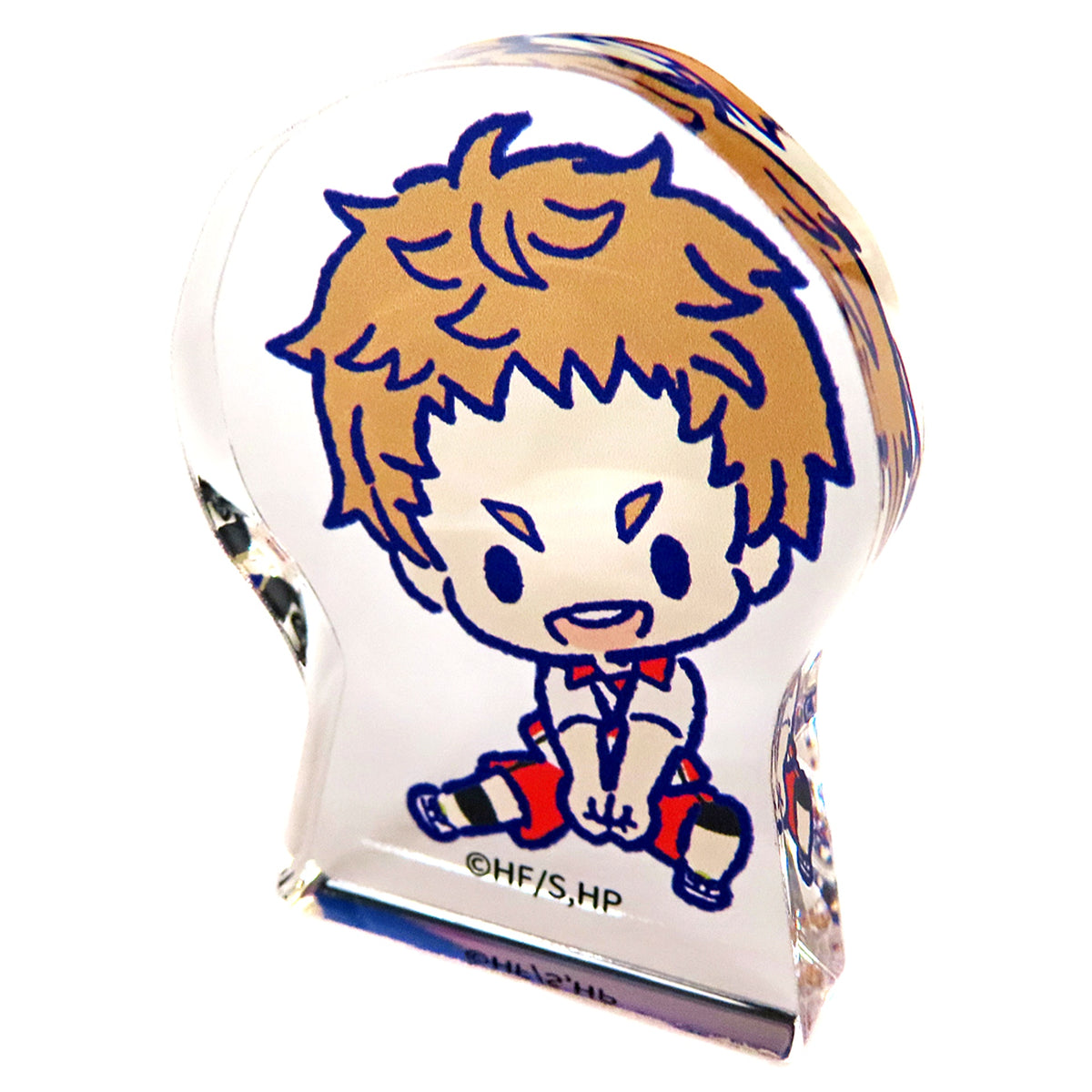 Morisuke Yaku Haikyu!! POP UP SHOP in Atre Akihabara Trading Acrylic Block Nekoma [USED]