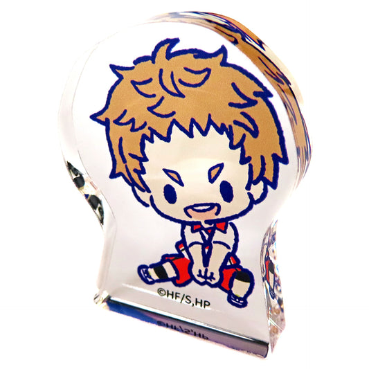 Morisuke Yaku Haikyu!! POP UP SHOP in Atre Akihabara Trading Acrylic Block Nekoma [USED]