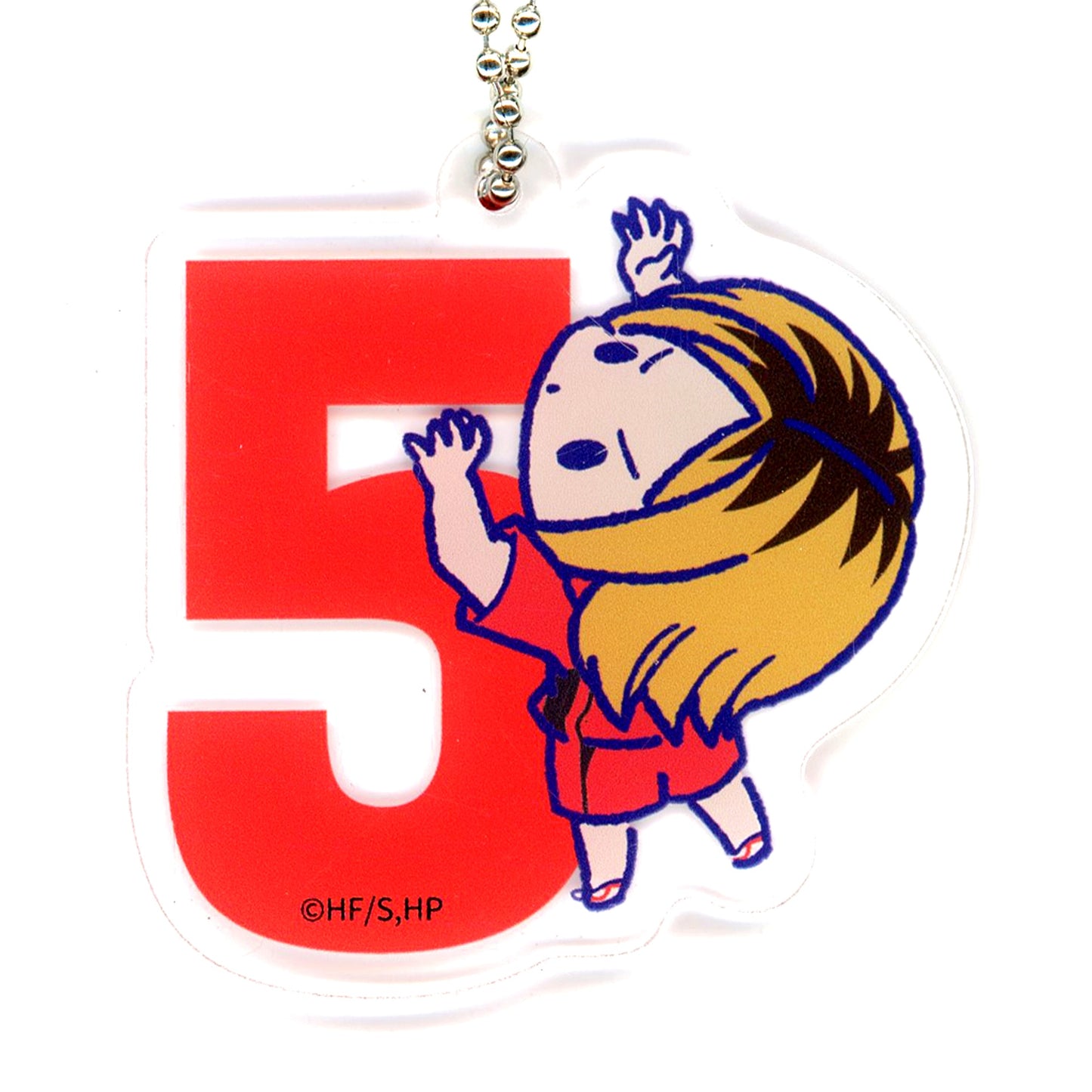 Kenma Kozume Haikyu!! POP UP SHOP in Atre Akihabara Nekoma Trading Acrylic Keychain [USED]