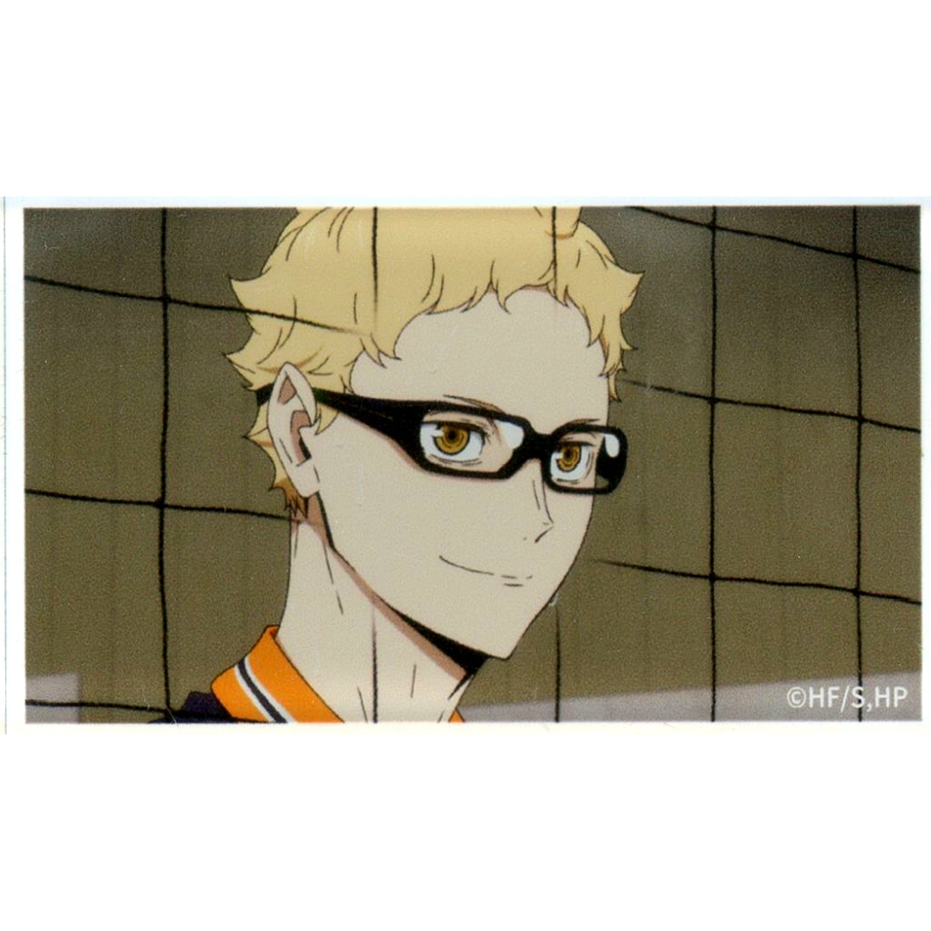 Kei Tsukishima Haikyu!! POP UP SHOP in Atre Akihabara Store Trading Acrylic Panel Karasuno [USED]