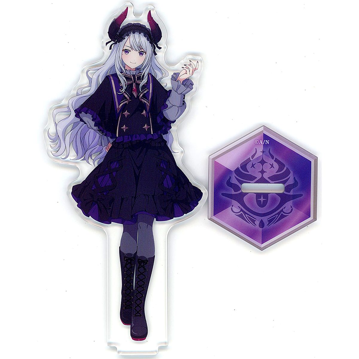 Higuchi Kaede Demon Lord Kaede Virtual YouTuber Nijisanji Acrylic Stand NIJISANJI Fantasy: Hero and Demon Lord and April [USED]