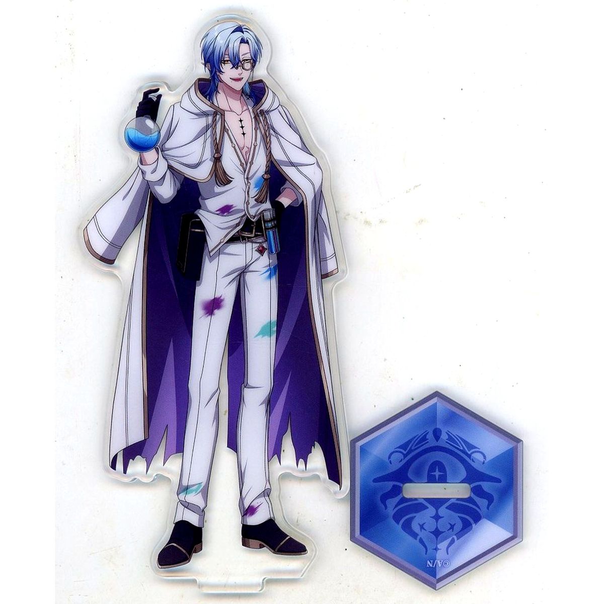 Milan Kestrel Dr. Milan Virtual YouTuber Nijisanji Acrylic Stand NIJISANJI Fantasy: Hero and Demon Lord and April [USED]