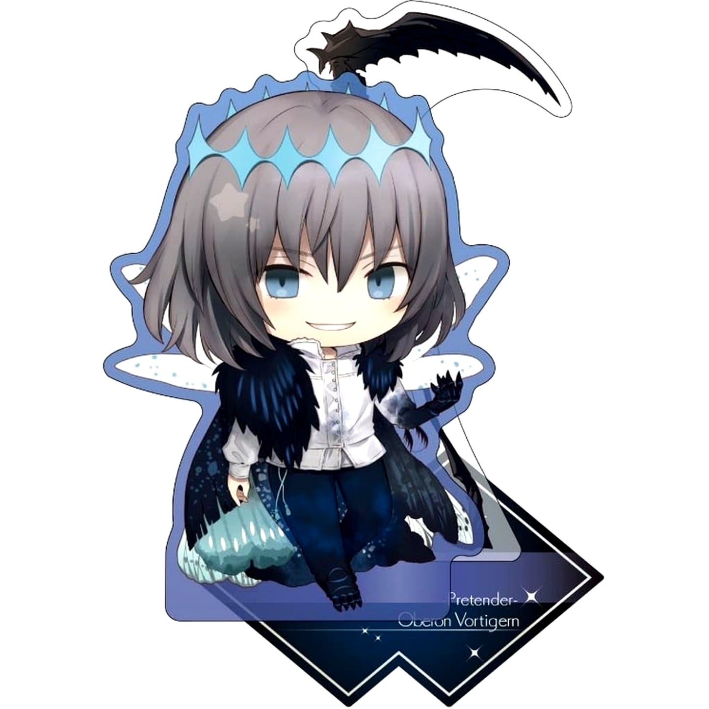 Fate/Grand Order Oberon Vortigern Pretender Charatoria Acrylic Stand [USED]