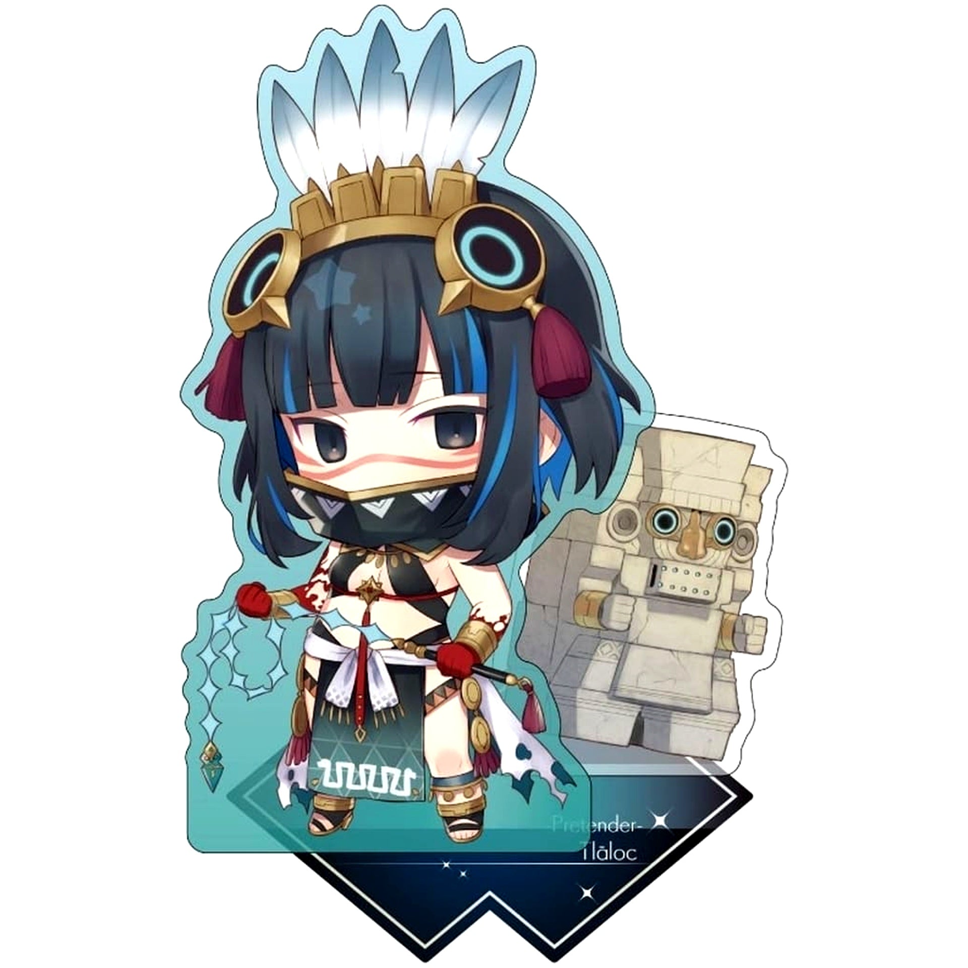 Fate/Grand Order Tlaloc Pretender Charatoria Acrylic Stand [USED]