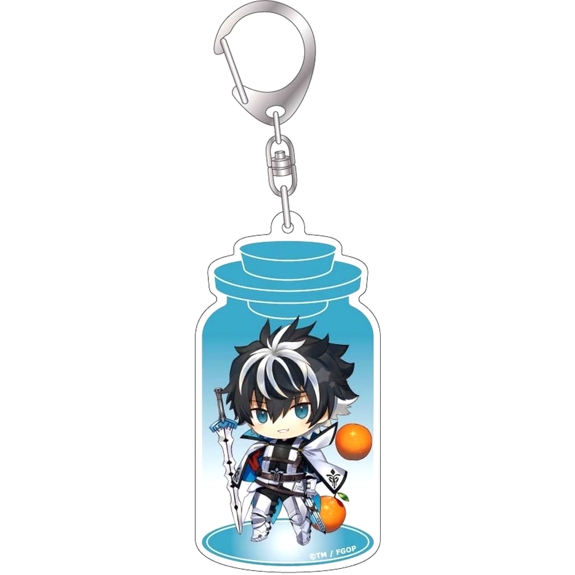 Fate/Grand Order Saber Charlemagne CharaToria Acrylic Keychain [USED]