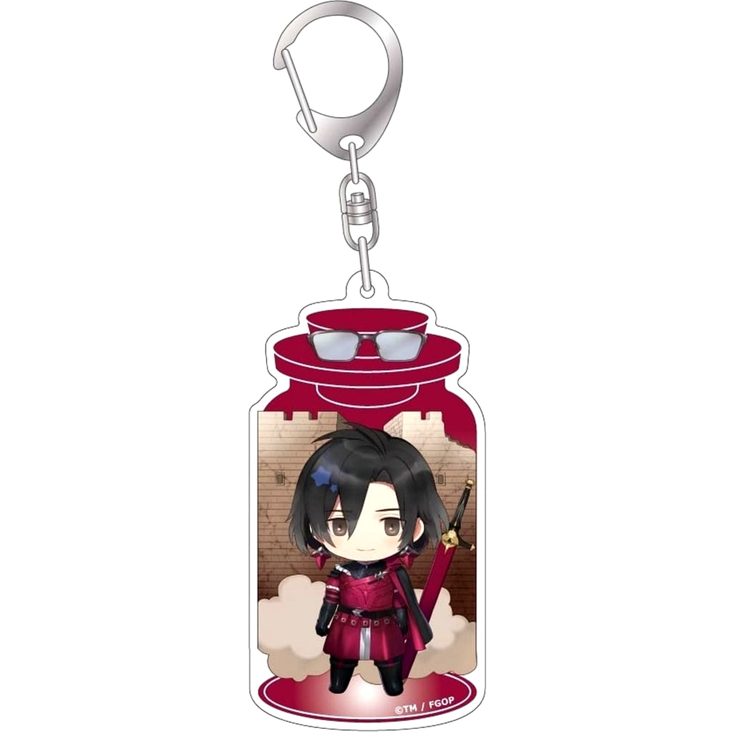 Fate/Grand Order Rider Constantine XI CharaToria Acrylic Keychain [USED]