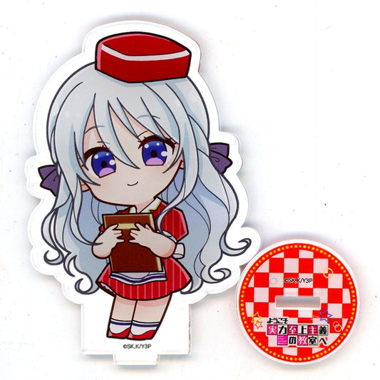 Hiyori Shiina Mini Character Acrylic Stand Classroom of the Elite x Princess Cafe [USED]