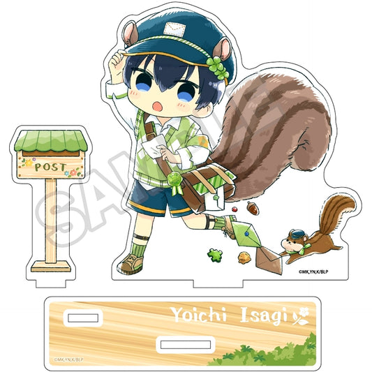 Yoichi Isagi Sketchu! Animal Postman Acrylic Stand Blue Lock [USED]